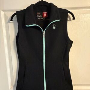 Spyder Black Jacket with Red Logo